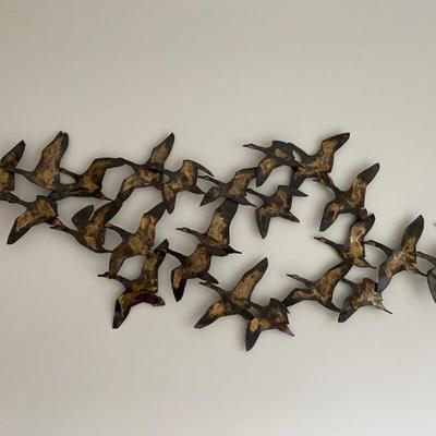 Lot #91 Flying Geese Wall Hanging by John Levering 