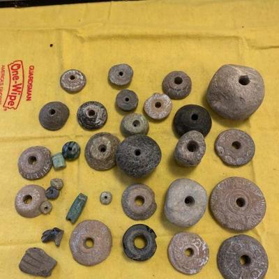 30 Native / pre columbian beads 