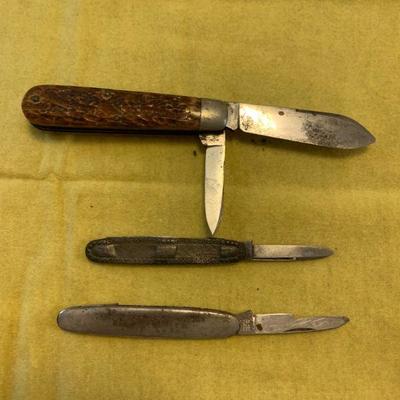 3 pocket knives #2