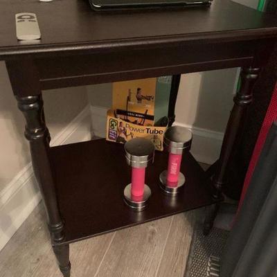 Small Black Accent Table