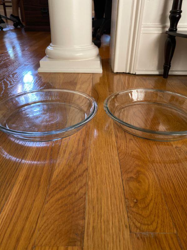 Glass Pie Plates