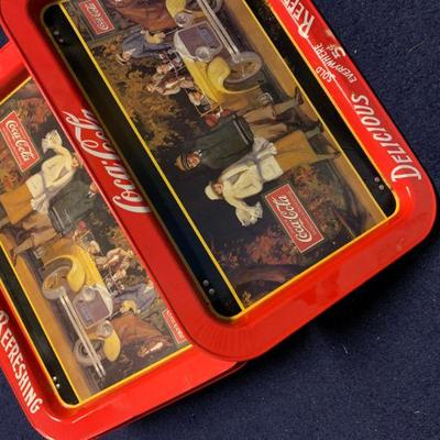 Coca Cola Trays 