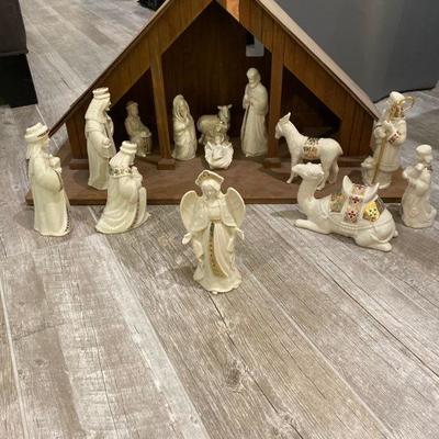 Lenox Nativity Manger Set 