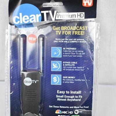 Clear TV Premium HD Digital Tuner. Open Package