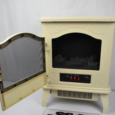 ChimneyFree Infrared Quartz Space Heater. HEAT WORKS, LIGHTS DO NOT, $60 Retail