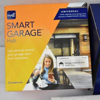 MyQ Smart Garage Hub by Chamberlain. Open Box