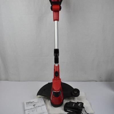 hyper tough cordless 12 inch string trimmer