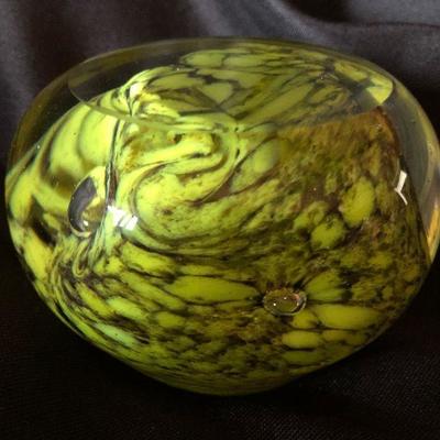 Art Glass Paperweight