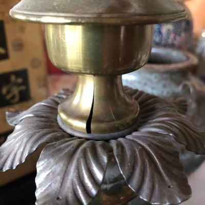 Chapman Brass Table Lamp - circa 1972