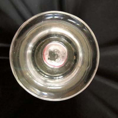 Tall Crystal Candlestick