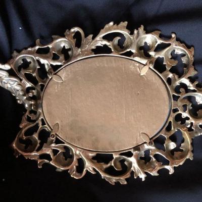 French Style Brass Mirror