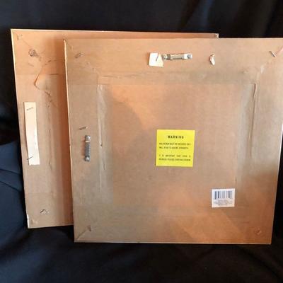 Pair of Beveled Glass Mirrors