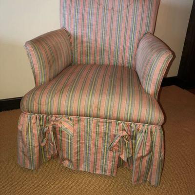 Upholstered Dressing Chair