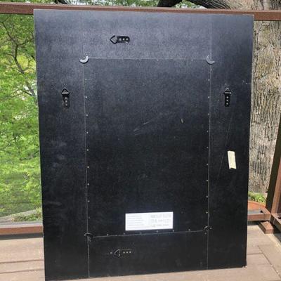 Leather Framed Mirror