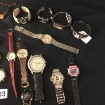 Assorted watches lot 1503