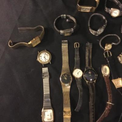 Assorted watches lot 1504