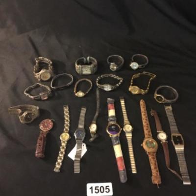 Assorted watches lot 1505