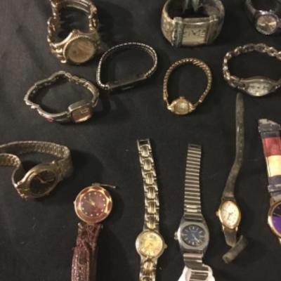 Assorted watches lot 1505