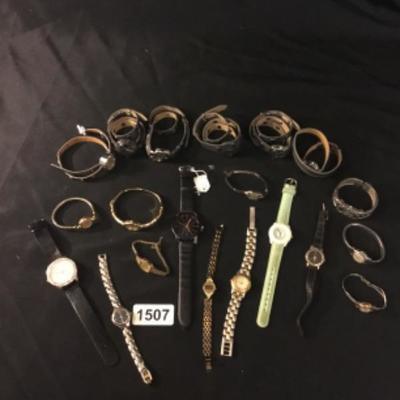 Assorted watches lot 1507