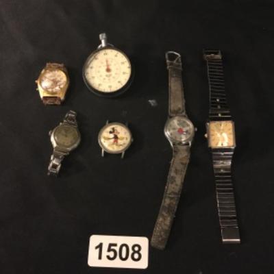 Assorted watches lot 1508