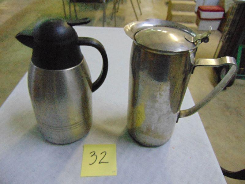 32 Carafe and pitcher