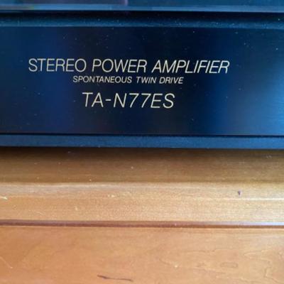 Lot # 143 RARE Sony Amplifier TA-N77ES