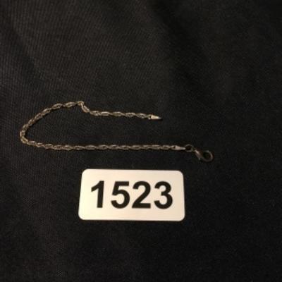 Italian Sterling Silver Bracelet - see markings and bid accordingly Lot 1523