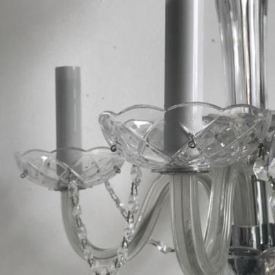 Lot # 149 Small  Glass Chandelier 