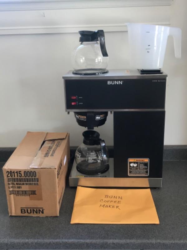 Lot 155 Commercial BUNN Coffee Maker