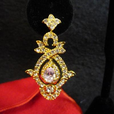 KJL by Kenneth Jay Lane - Drop Rhinestone Pierced Earrings