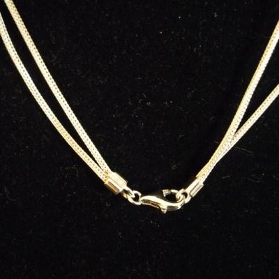 Sterling Silver - 925 - Made in Italy Necklace - 18g
