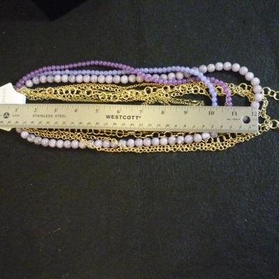 Draper's & Damon Fashion Necklace Multi Strand