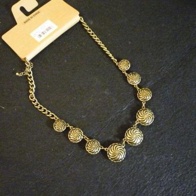 Lot of 3 Necklaces inc. signed Monet, G.H. Bass & Co. and Limited