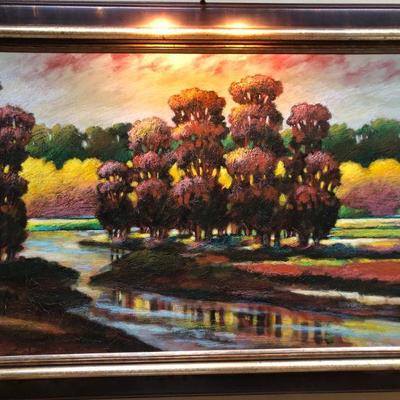 Robert Chapman painting