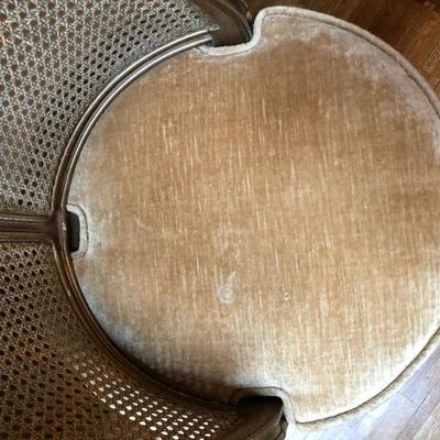 French Gilt Dressing Chair (seat swivels)