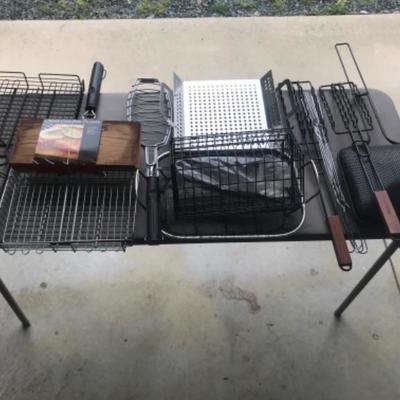 Lot # 178 Grill and Campfire Tools 