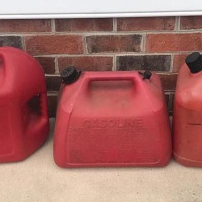 Lot # 179 Lot of Gas cans 