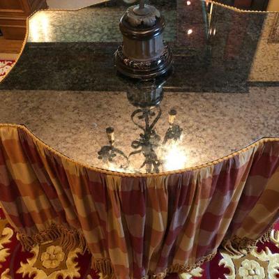 Foyer Table - Custom Upholstery