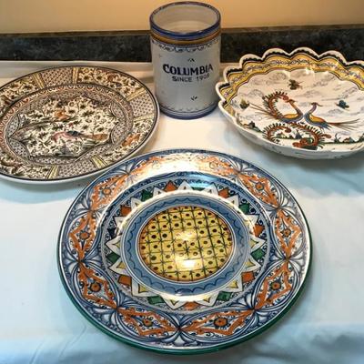 Lot# 212  Tiffany and Co Collector Plates Portugal Lot 