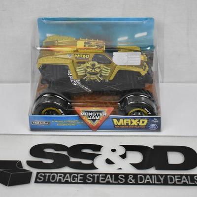 Monster Jam, Official Max D Monster Truck, Die-Cast Vehicle, 1:24 Scale - New