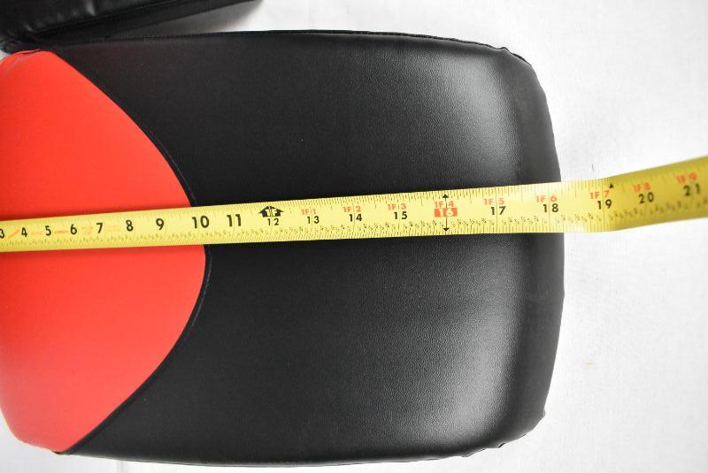 Weight Bench Cushions. Cushions ONLY. Red/Black "Weider 2980X" New