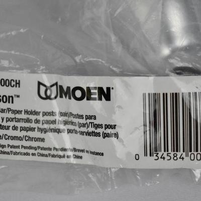 Moen Mason Towel Bar/Paper Holder Posts Pair - New