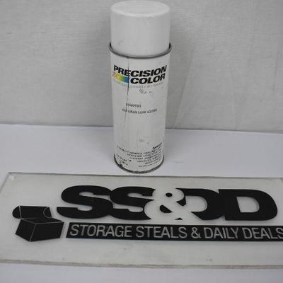 Gray Low Gloss Spray Paint by Precision Color, 12 oz. - New