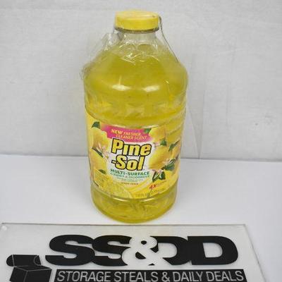 Pine-Sol Multi-Surface Cleaner & Deodorizer, 100 ounces, Lemon Fresh - New