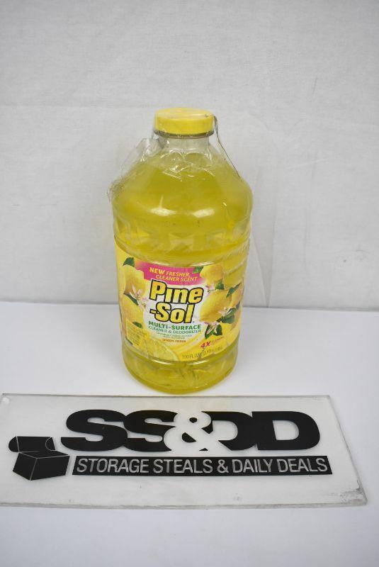 PineSol MultiSurface Cleaner & Deodorizer, 100 ounces, Lemon Fresh