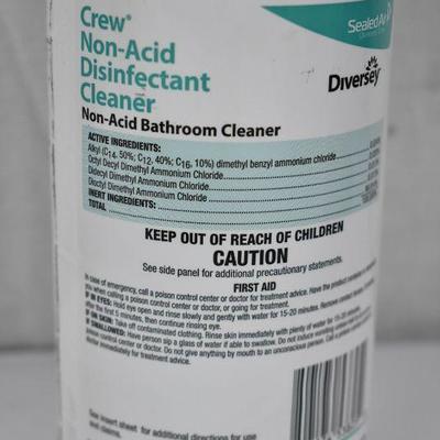 2 Bottles Cleaner: Bowl Care Plus & Non-Acid Bathroom Cleaner - New