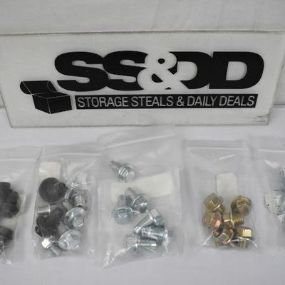 Assorted Bolts: Dog Point Drain Plugs, Regular Point, etc - New