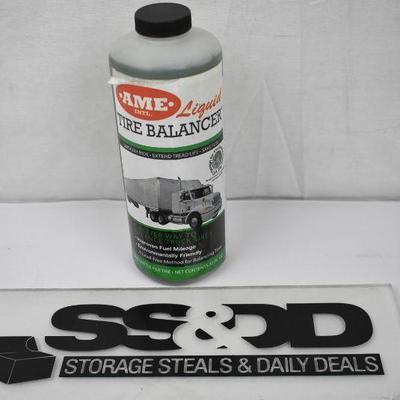 Liquid Tire Balancer, 32 oz. by AME Intl. Dirty packaging, appears unused - New