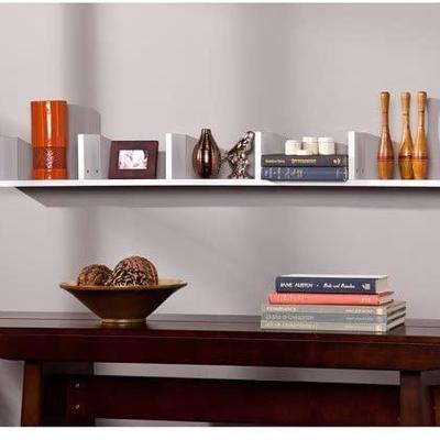 Ithaca Floating Shelf, White, $22 Retail - New