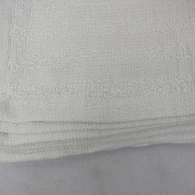 12 White Washcloths by Encompass Merit Trio 12